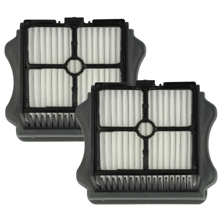 vhbw 2x Flachfaltenfilter kompatibel mit Tineco Floor One S5