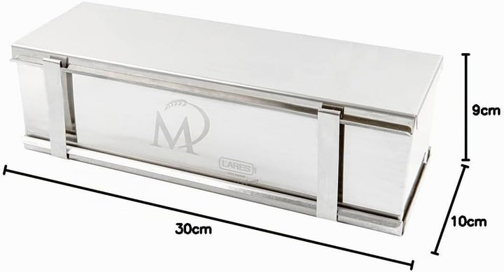 hello sweety Marcels Toastbrotform 30x10x9 cm Brotbackform mit Teiler - zum Backen von Toast, Kuchen