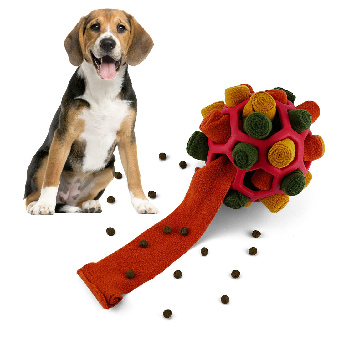 Schnüffelball für Hunde, Schnüffelteppich Schnüffelspielzeug Interaktive Hundespielzeug tragbarer Ha
