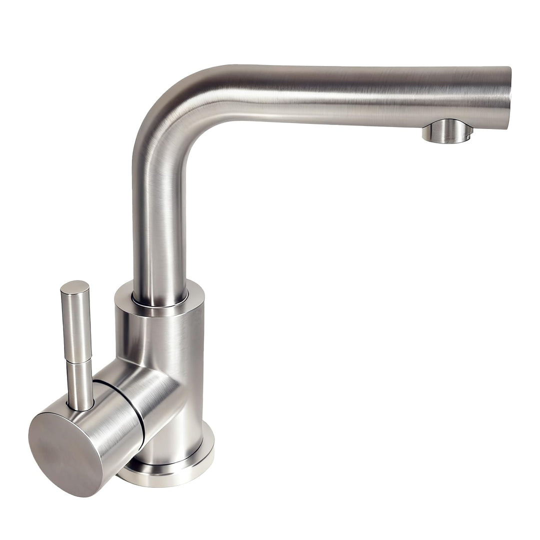 Wasserhahn Bad, SEMANEY 360° Drehbar Waschbecken Armaturen, Einfache Montage Einhebelmischer Waschbe