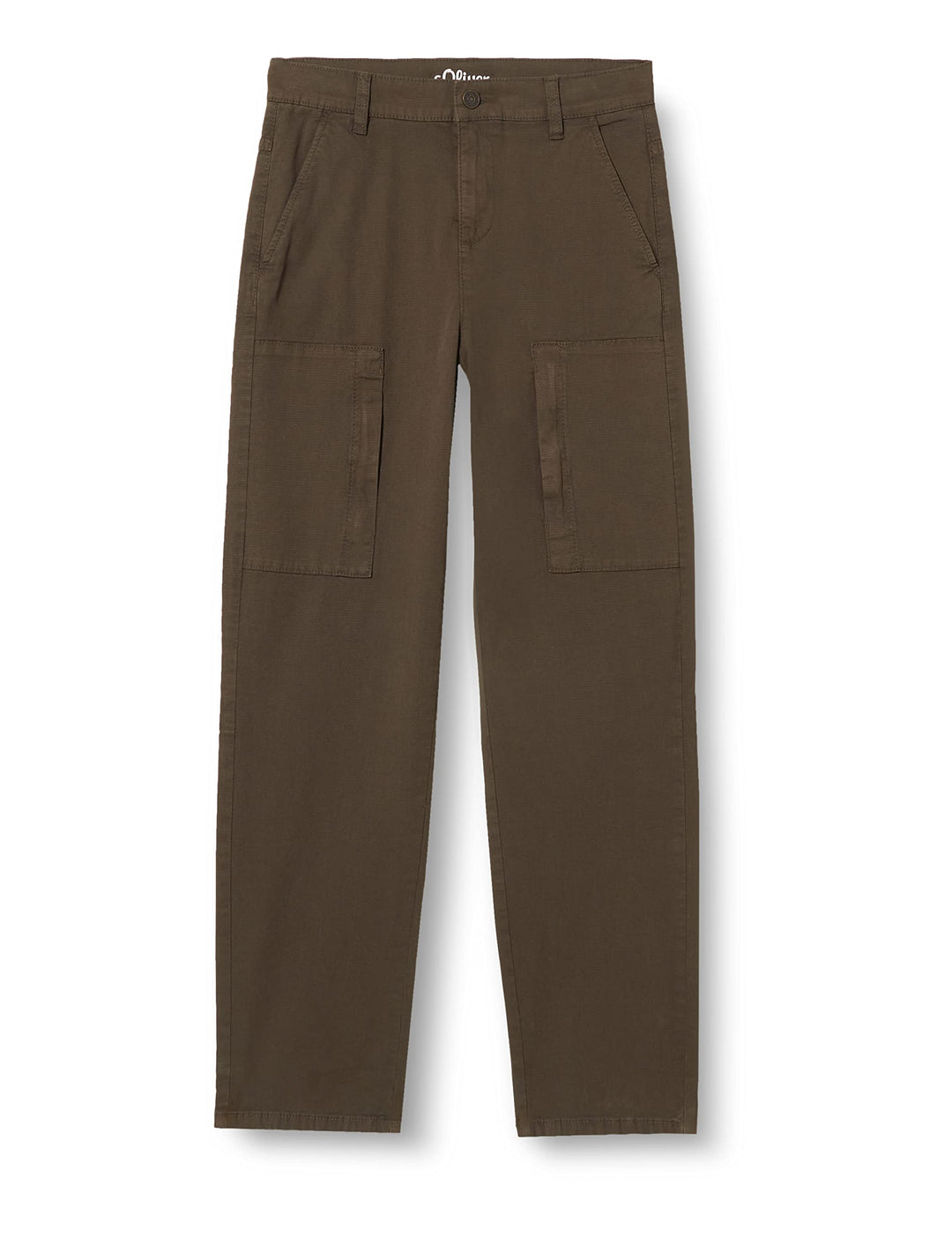 s.Oliver Jungen Hose, Dad Fit 158 Grün, 158 Grün