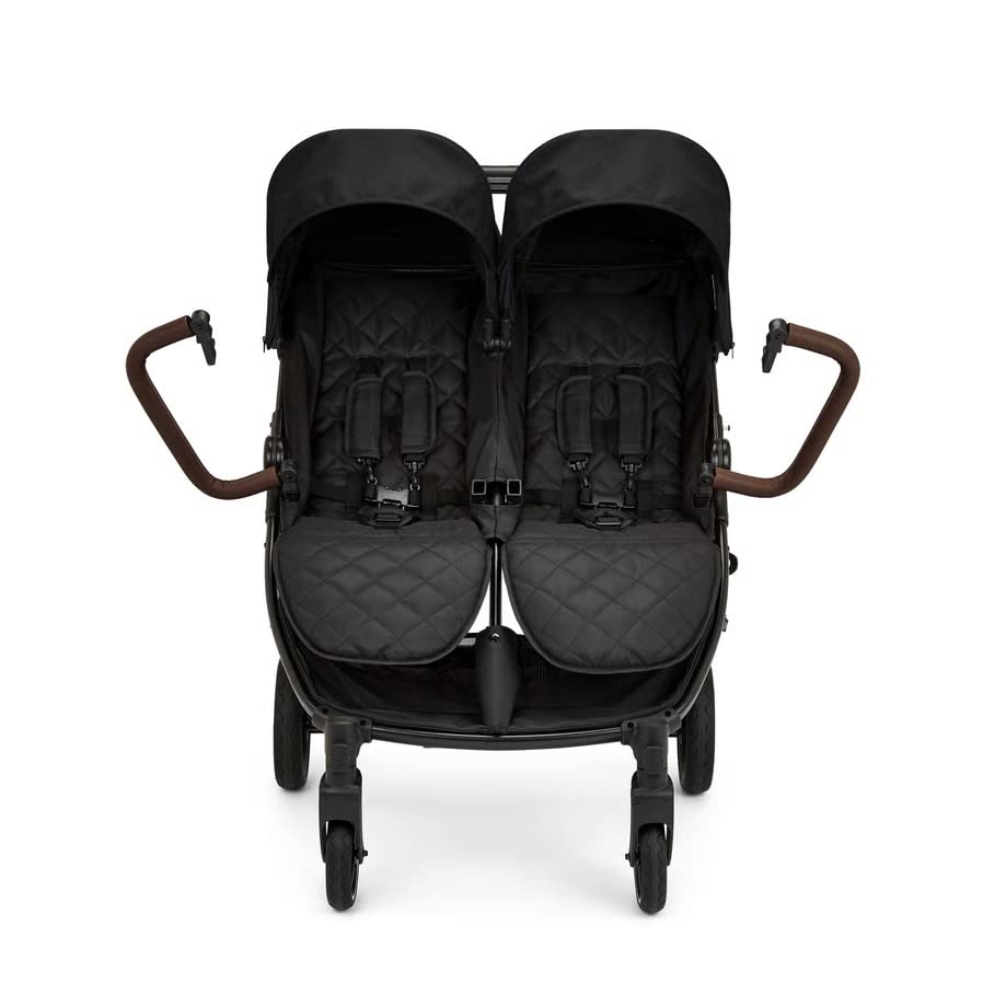 Ickle Bubba Venus Max Doppel-Kinderwagen (Schwarz)