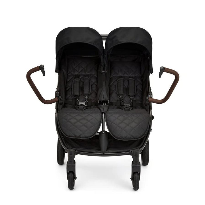 Ickle Bubba Venus Max Doppel-Kinderwagen (Schwarz)