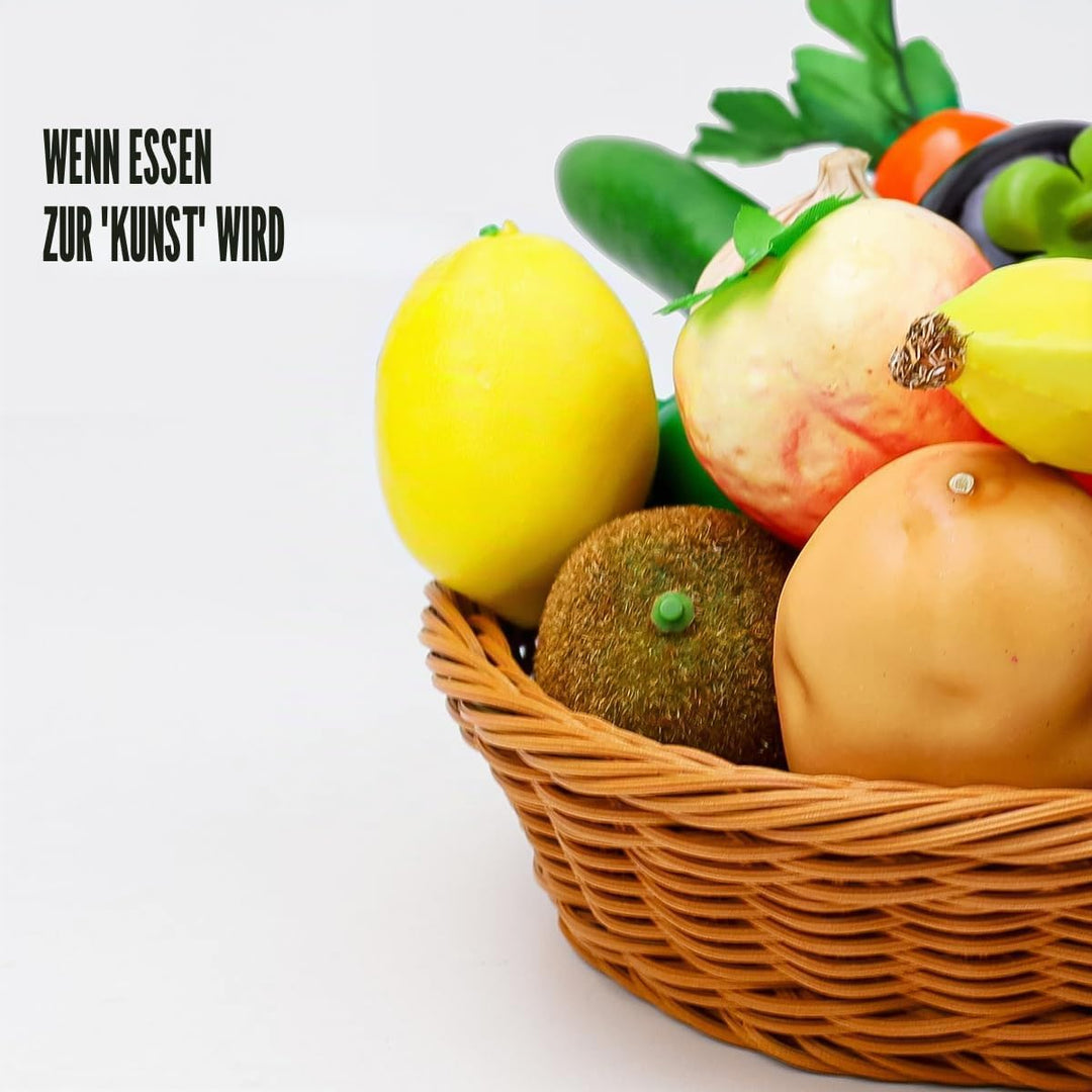 Meiwlong 16 PCS Gefälscht Realistisch Kunststoff Gemüse Künstliche Lebensecht Früchte Modell Dekorat