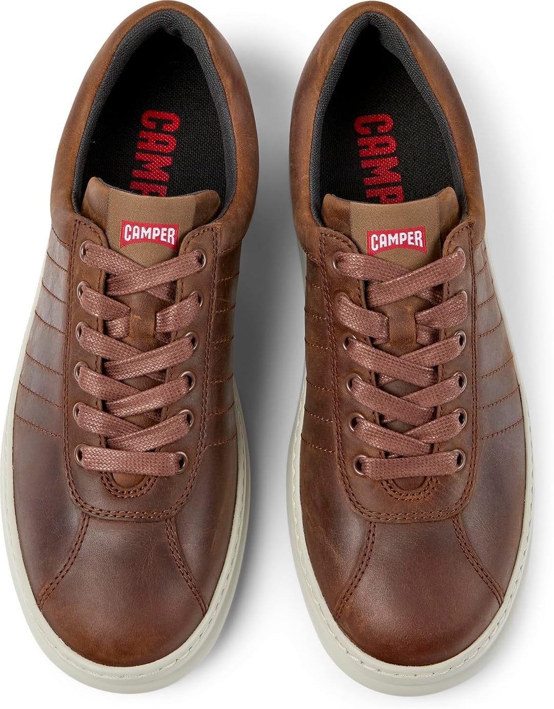 CAMPER Herren Runner Sneaker 40 EU Braun 064, 40 EU Braun 064