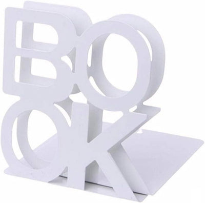 L-förmige Metall-Buchstützen, strapazierfähig, Buchstützen, Ständer, Schreibtisch-Organizer, Bücherr