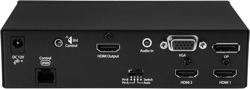 StarTech.com Multi-Input zu HDMI Automatischer Switch und Konverter, DisplayPort, VGA und Dual-HDMI