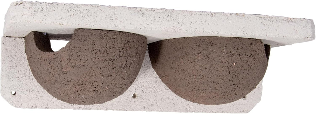 CJ Wildlife Nistkasten Mehlschwalbe – Nistkasten für Vögel für draussen wetterfest – Holz, Holzbeton