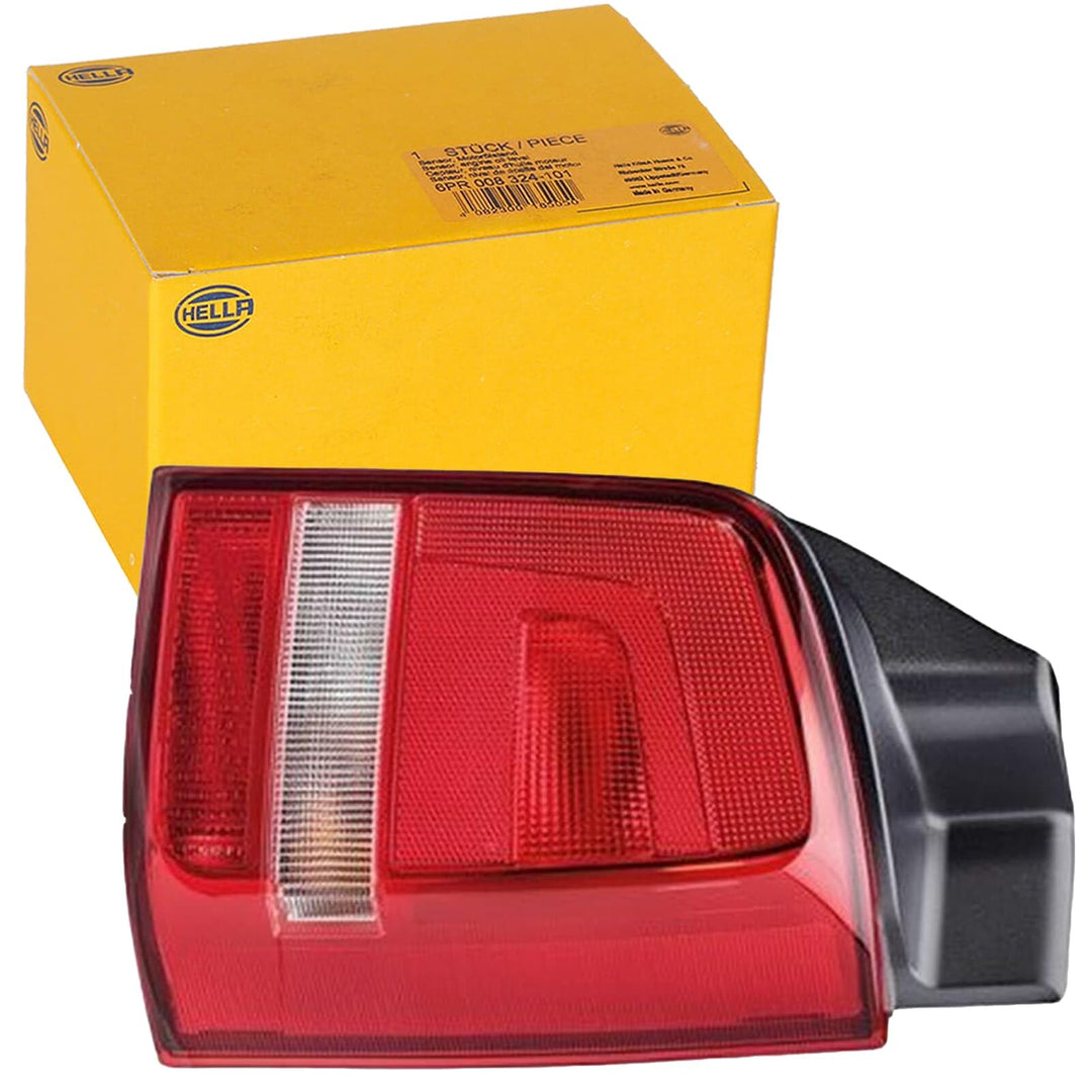 HELLA 2SK 010 318-081 Heckleuchte - Glühlampe - glasklar/rot - rechts - für u.a. VW T5 (7Hb,7Hj,7Eb,