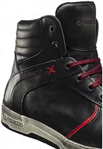 Stylmartin Iron Schuhe Unisex Turnschuh 45 EU Schwarz, 45 EU Schwarz