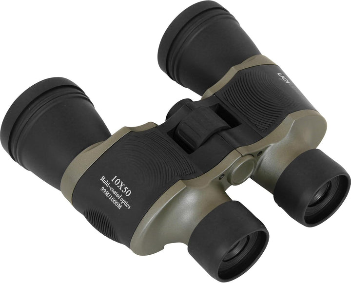 Albatross 10x50 Fernglas | für Jugendliche und Erwachsene | Kompakt & klein | Dachkant BK-7 Optik |