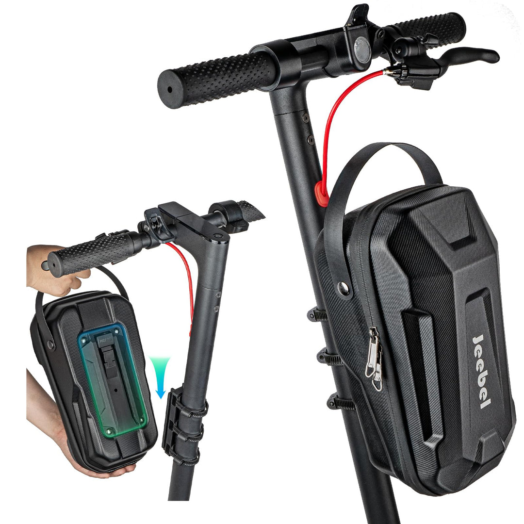 3/4/5L E Scooter Tasche, Grosse Kapazität wasserdichte Lenkertasche mit Schnellverschluss-Montage, U