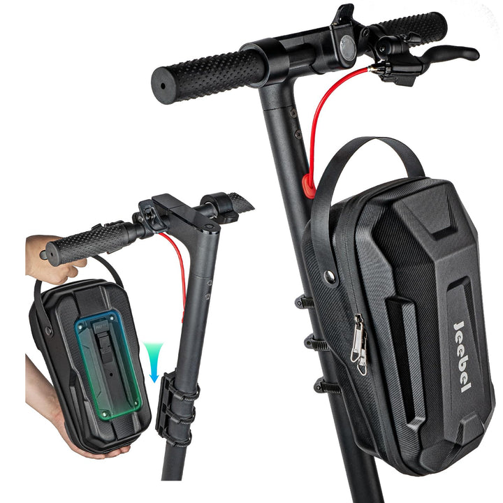 3/4/5L E Scooter Tasche, Grosse Kapazität wasserdichte Lenkertasche mit Schnellverschluss-Montage, U