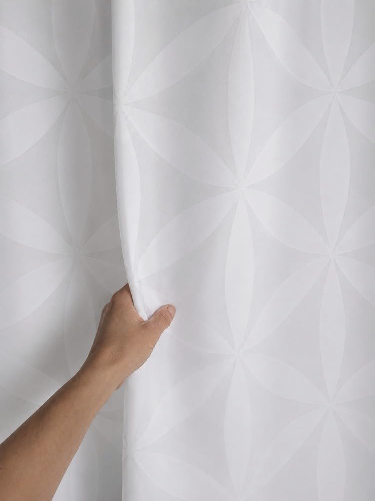 Spirella Anti-Schimmel Duschvorhang Rania Anti-Bakteriell, waschbar, wasserdicht Polyester 180x200cm