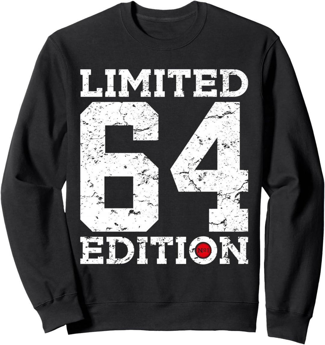 60 JAHRE LIMITED EDITION 1964 COLLEGE 60. GEBURTSTAG Sweatshirt