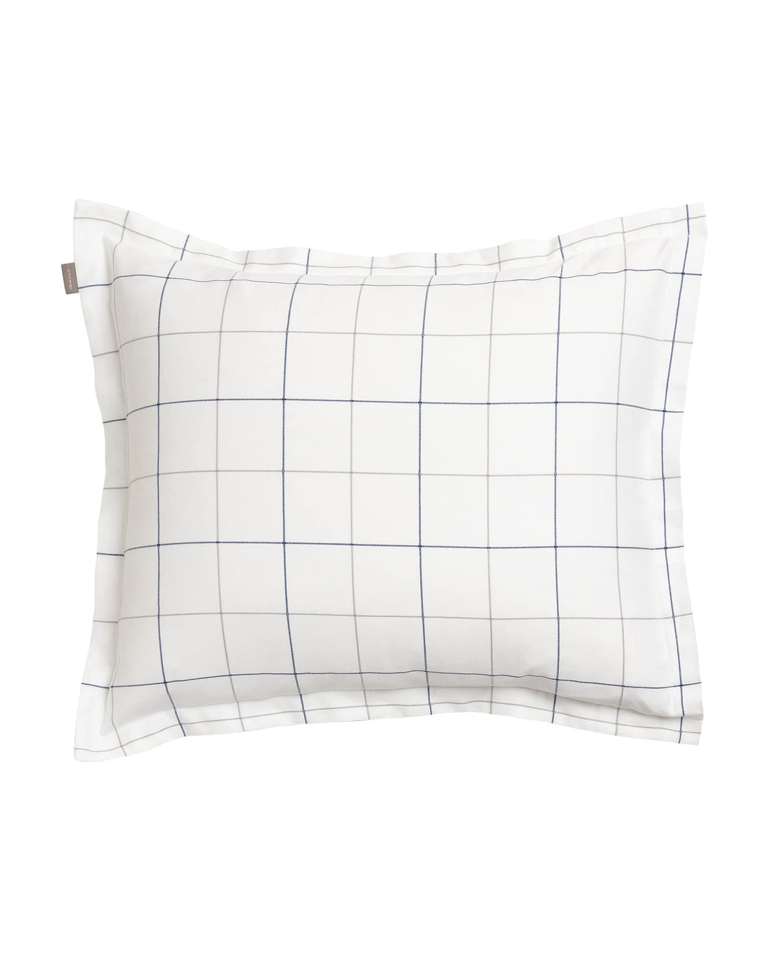 GANT Twill Check Pillowcase Indigo Blue 80X80