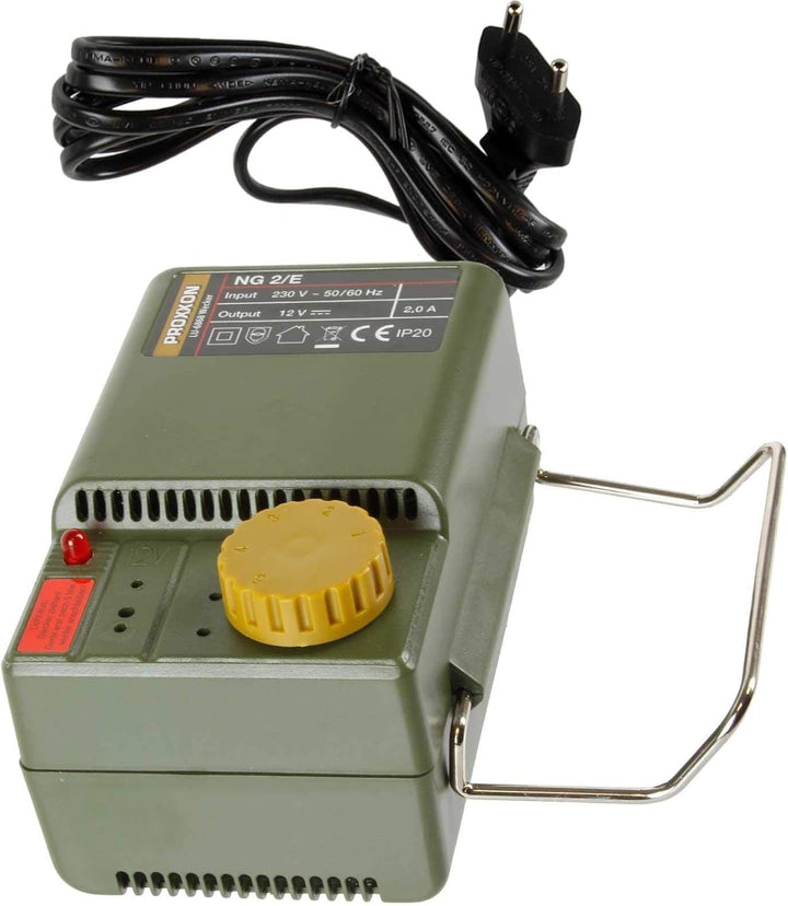 Proxxon Ng 2/E Regelbar 12V 2A Netzgerät Netzteil Trafo für Micromot Gräte
