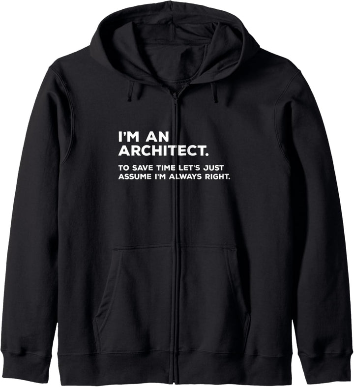 Funny Architect Gift for Architects Kapuzenjacke
