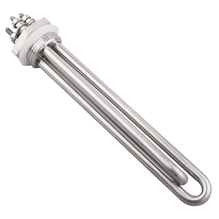 AIICIOO Heizelement Edelstahl 1 Zoll 2U 24V 1200W, 24V 1200W