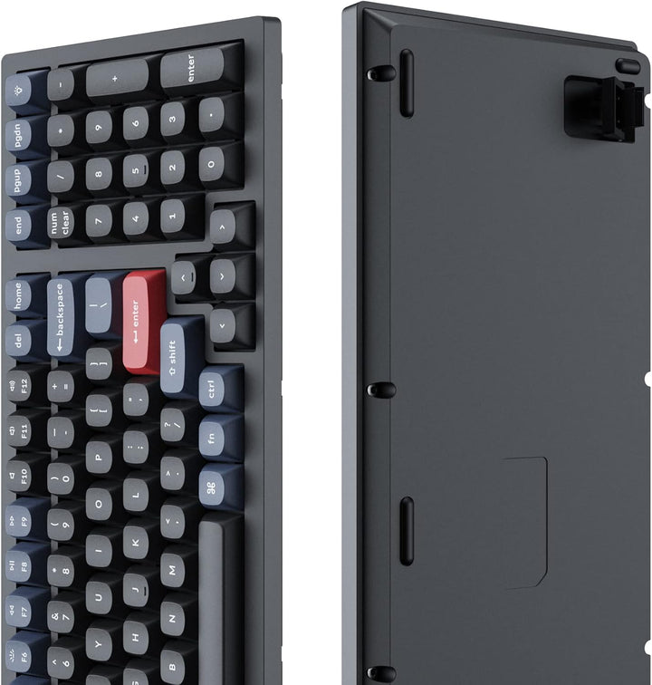 Keychron K4 Pro Custom mechanische Tastatur mit Hot-Swap-fähigem K Pro Brown-Schalter, QMK programmi