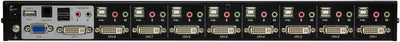 Aten CS1768 8-Port USB DVI KVM Switch, Schwarz