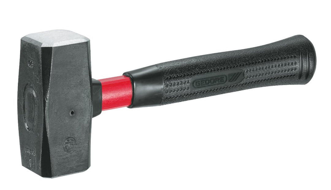GEDORE Fäustel mit Fiberglastiel, 1500 g, 1 Stück, 20 F-1500, 1500 g