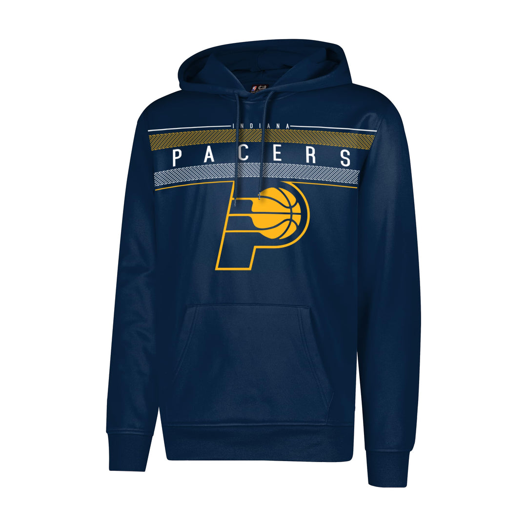 Ultra Game Men's Fleece Hoodie Pullover Sweatshirt Poly Midtown Indiana Pacers S Blau, Indiana Pacer