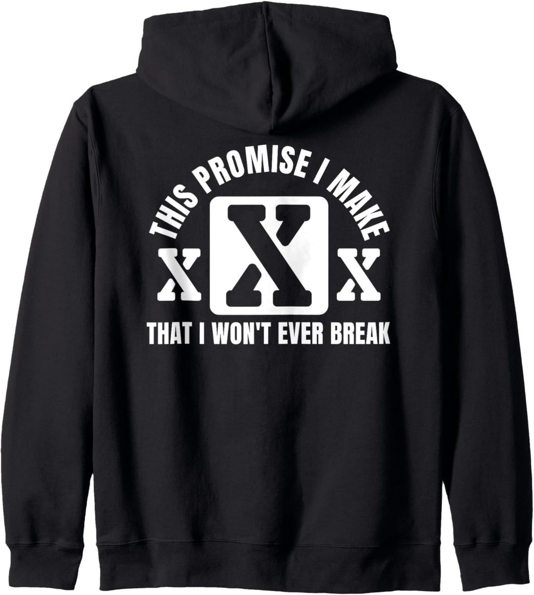 straight edge a str8 edge SxE Kapuzenjacke