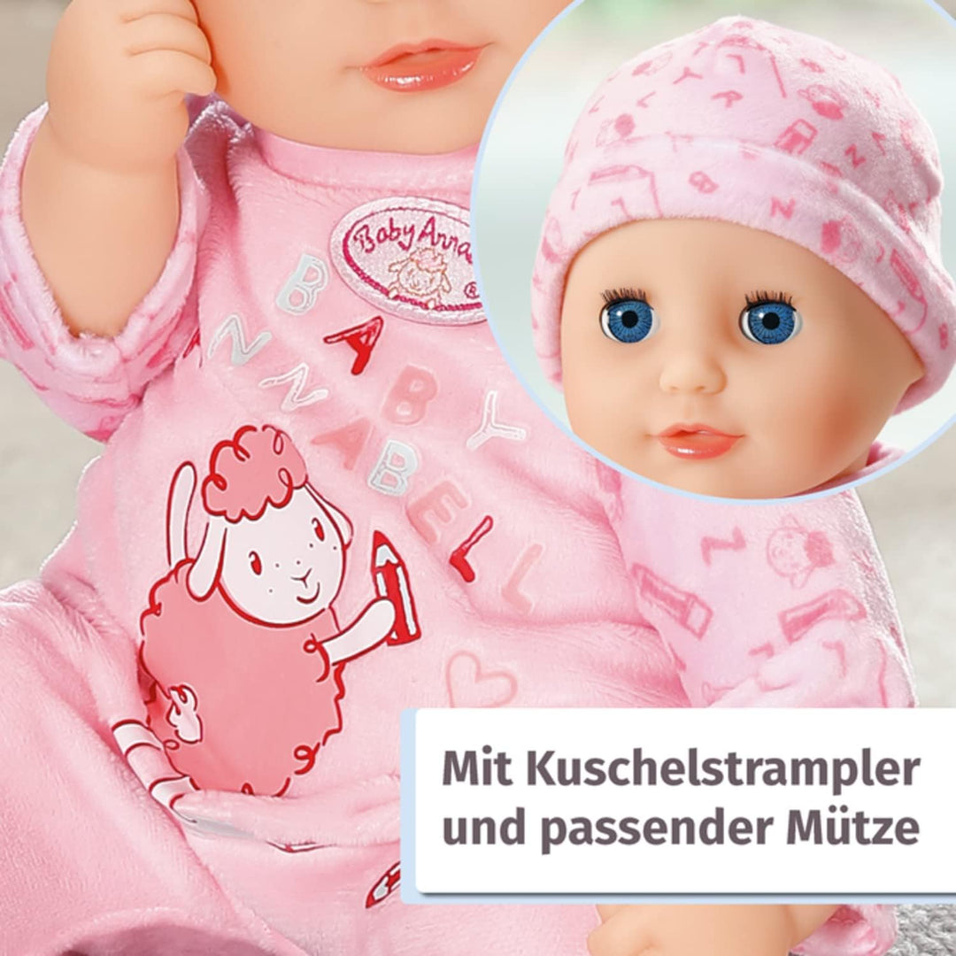 Zapf Creation 706466 Baby Annabell Little Annabell 36cm- weiche Puppe mit Stoffkörper, rosa Strample