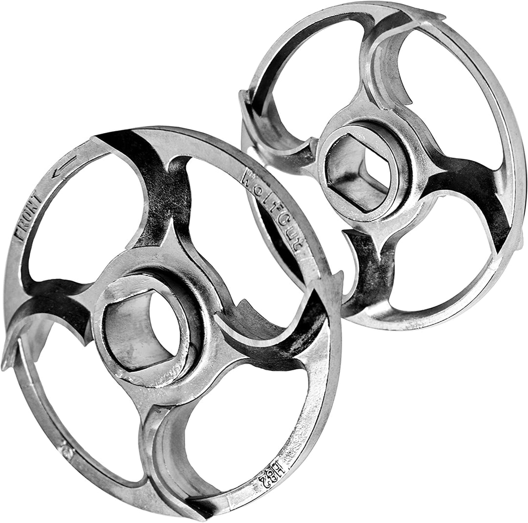 WolfCut Sichelringmesser kompatibel mit allen gängigen Fleischwölfen Grössen B98 z. B.: Bizerba; Kre