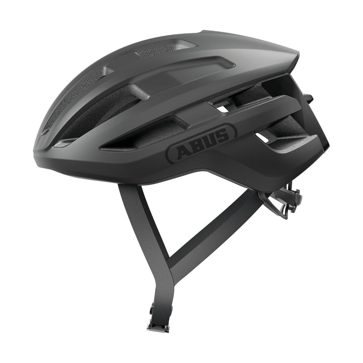ABUS Rennradhelm PowerDome - leichter Fahrradhelm mit cleverem Belüftungssystem und aerodynamischem