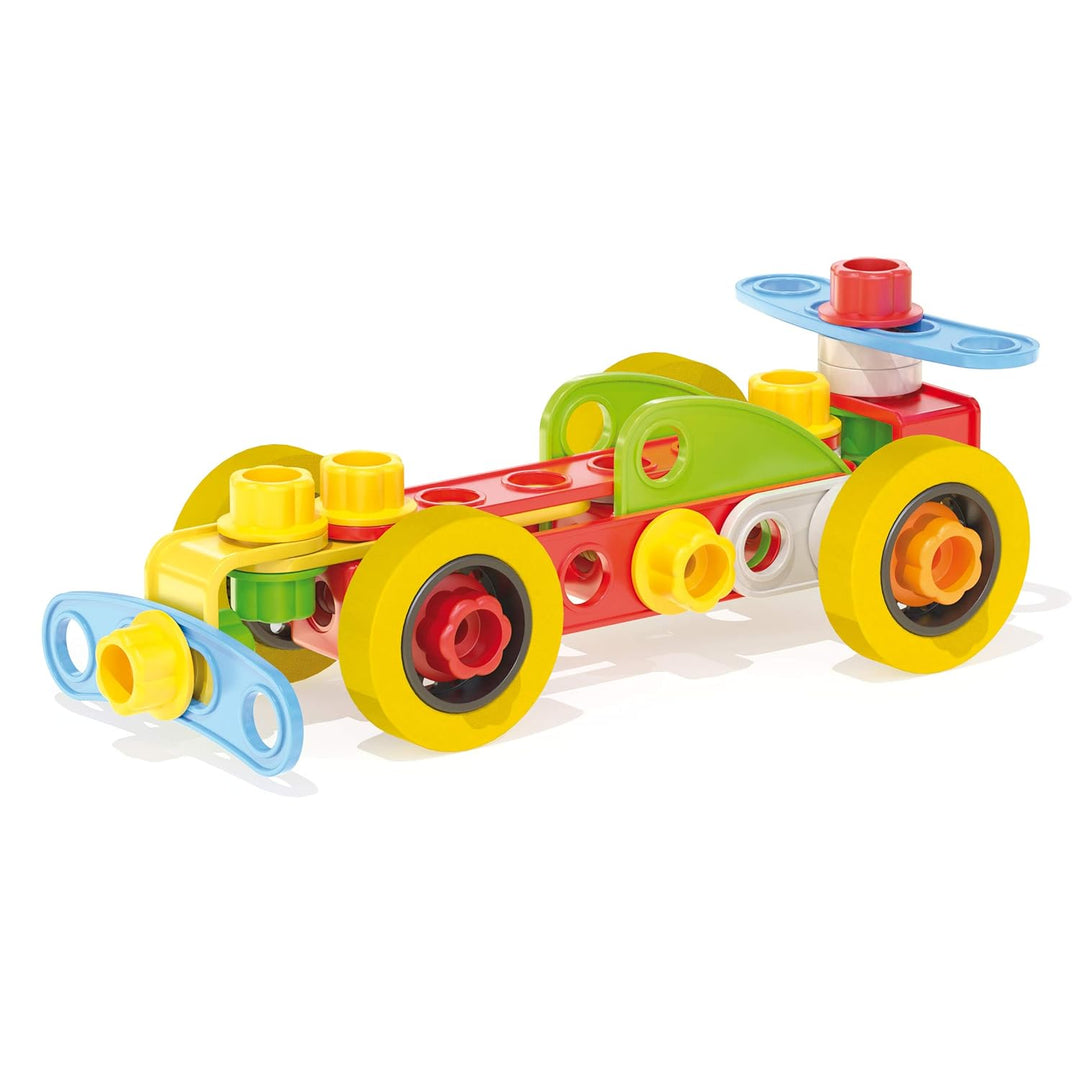 Quercetti - Tecno Jumbo - Konstruktionsspielzeug, Fahrzeugspiel