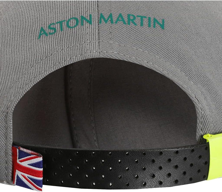 F1 Aston Martin Cognizant Team Sebastian Vettel Driver Cap Erwachsenengrösse, Grau