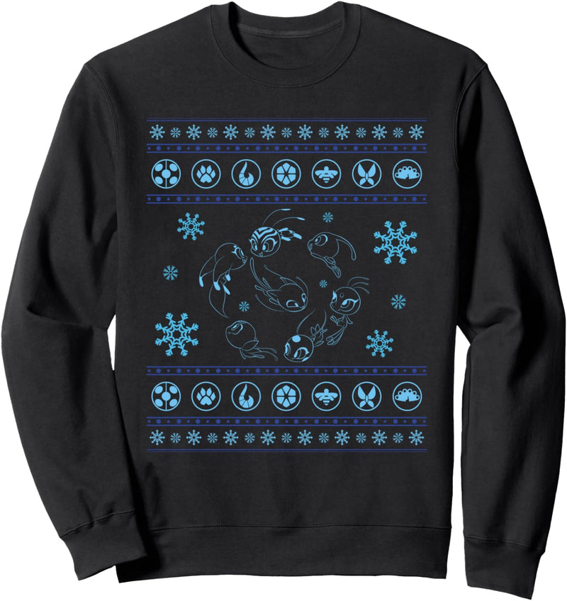 Miraculous Ladybug Kwamis für Weihnachten Sweatshirt