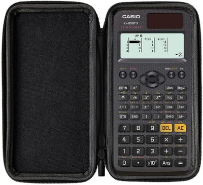 CALCUSO Standardpaket: Casio FX-85GT X Technisch-Wissenschaftlicher Taschenrechner + WYNGS Schutztas