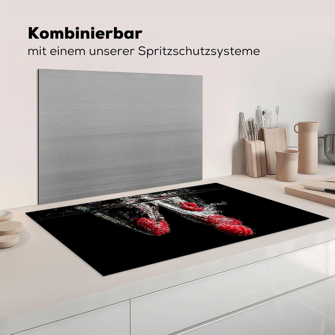 Herdabdeckplatte Einteilig Ceranfeld Abdeckplatte für Induktionsschutz Ceranfeldabdeckung Vinyl Herd