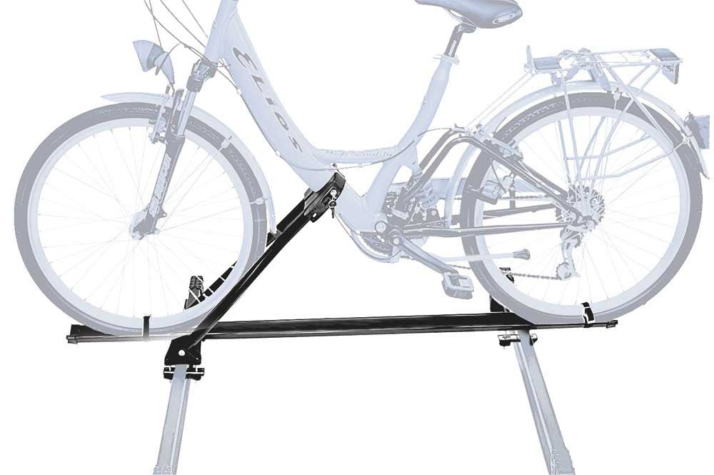AUTO-STYLE Dachfahrradträger Typ Napoli Schwarz Stahl, für 1 Fahrrad