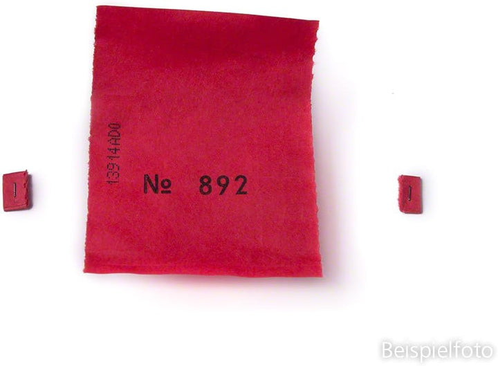 Sicherheitslose, geklammert, bunt gemischt, Set 1-800