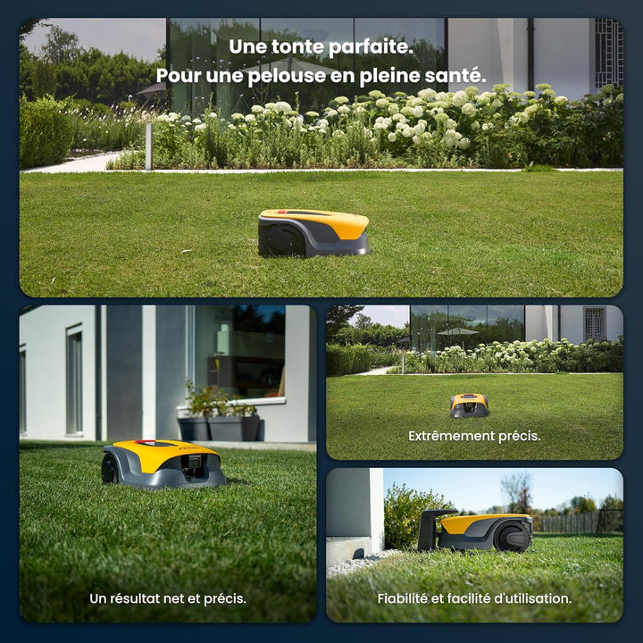 STIGA A 25v a Rasenmähroboter, 25,2 V, 18 cm – KI-integrierte Kamera, App-Steuerung, Anpassbare Mähm