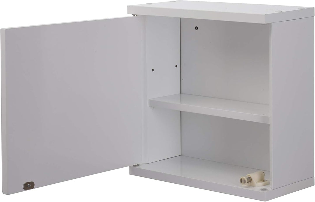 Croydex Spiegelschrank mit 1 Tür, MDF, FSC-zertifiziert, weiss, Weiss