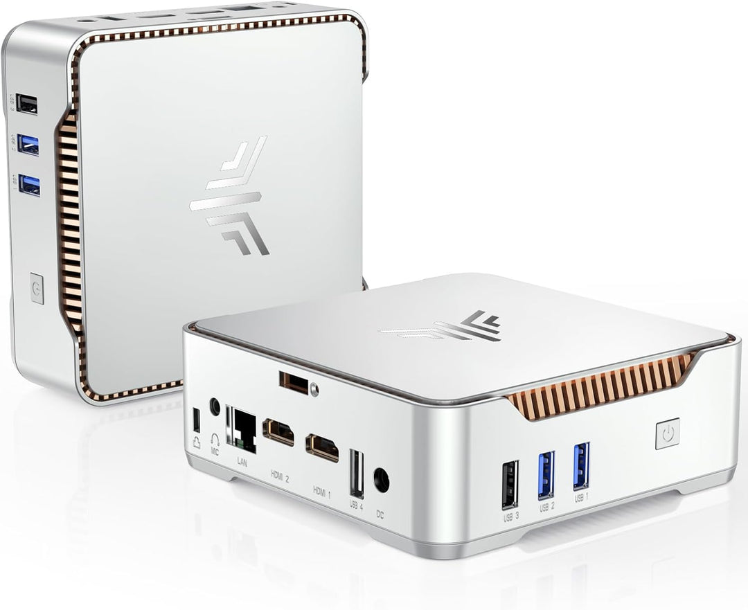 NiPoGi GK3 Plus Mini PC 𝖶indows 11, Ιntel Alder Lake-N95(bis zu 3,40 GHz), 16GB DDR4 512GB M.2 SSD M