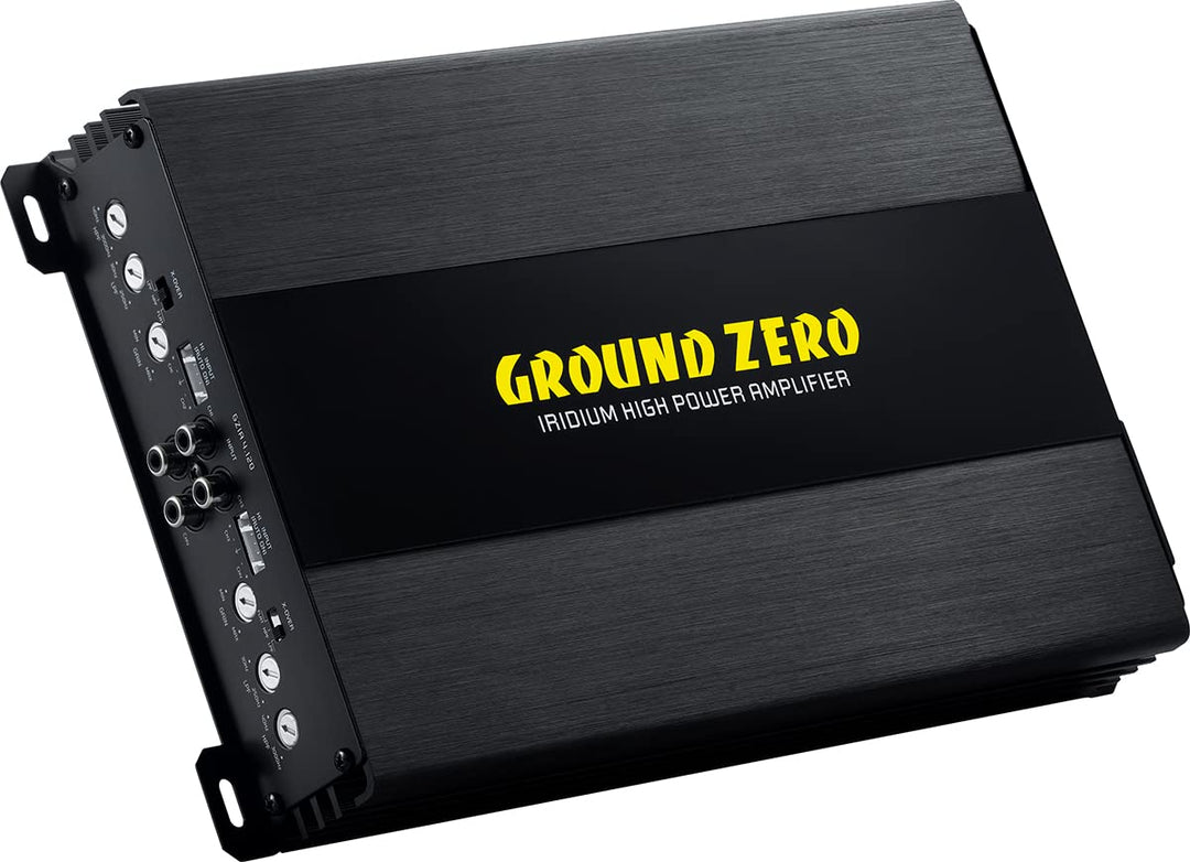 Ground Zero GZIA 4.120-4/2-Kanal Endstufe mit 550 Watt (RMS: 480 Watt)