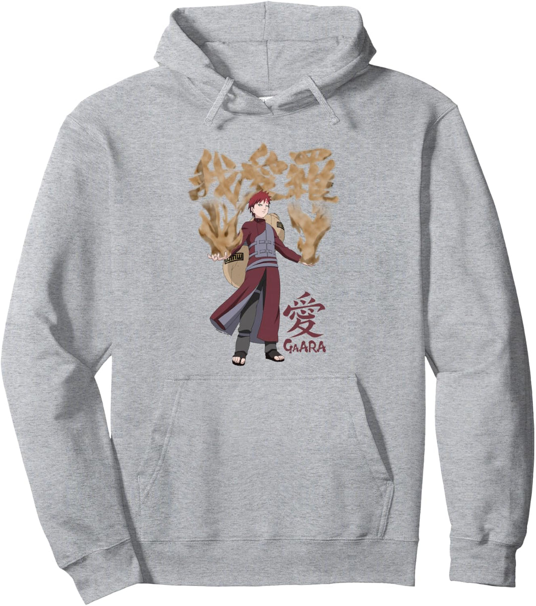 Naruto Shippuden Gaara Kanji Pullover Hoodie