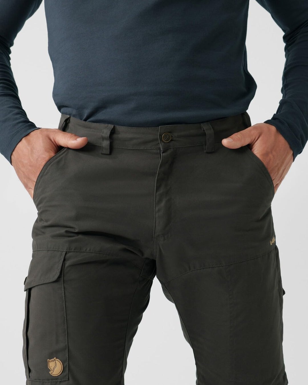 Fjällräven Fjallraven Herren Karl Pro Zip-off Trousers M Sport, Grau (Dark Grey 030), 56