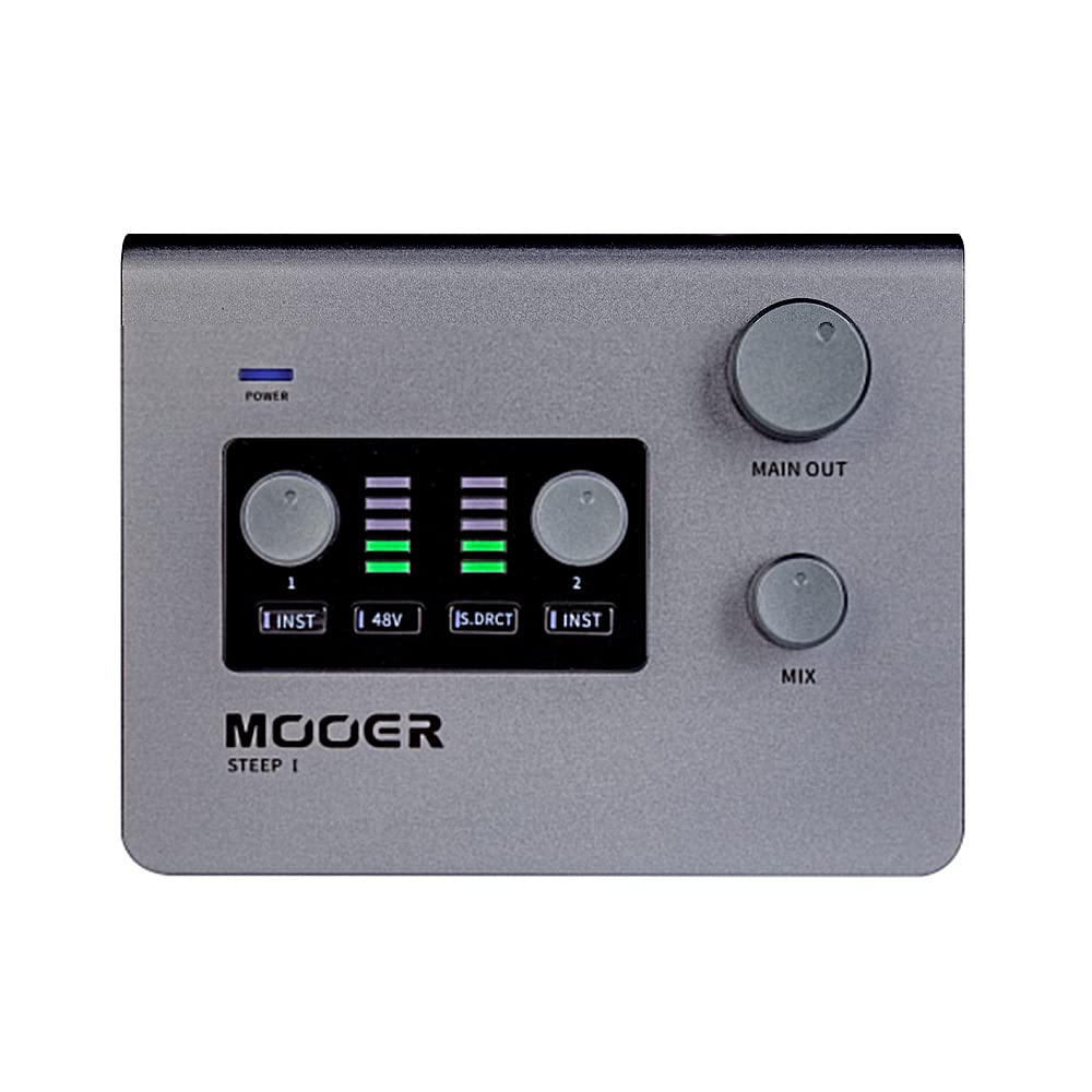 Mooer STEEP I, Multi-Platform Audio Interface (Grey)