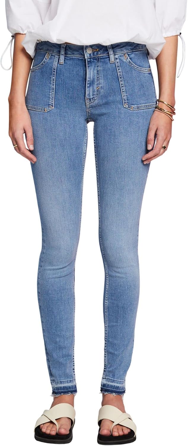 ESPRIT Damen 033ee1b309 Jeans 25W / 34L 903/Blue Light Wash, 25W / 34L 903/Blue Light Wash