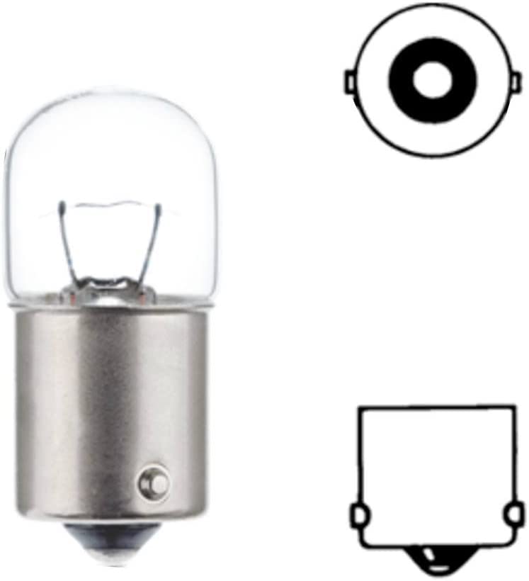 HELLA 8GA 002 071-351 Glühlampe - R5W - Long Life up to 3x longer lifetime - 12V - 5W - Sockelausfüh