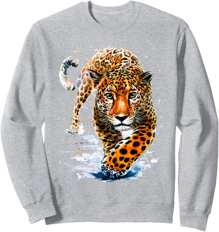 Tiger, handbemalter Tiger Sweatshirt