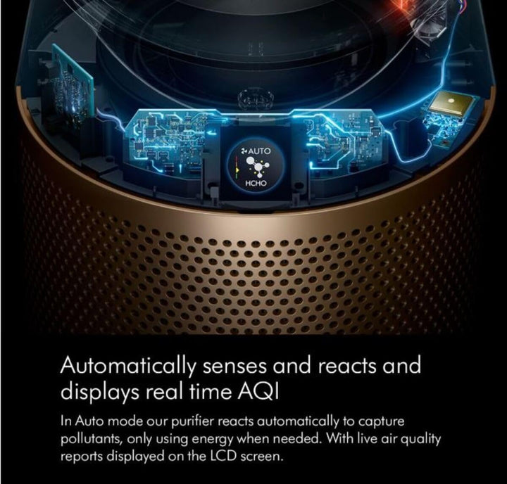 dyson TP09 Purifier Cool™ Formaldehyde Turmventilator, Luftreiniger, 40 W, HEPA H13, BT 4.0, WLAN, G