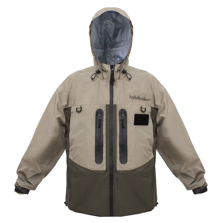 Kylebooker Fliegenfischen Waten Jacke Outdoor-Aktivitäten wasserdicht Wader Jacken für Männer und Fr